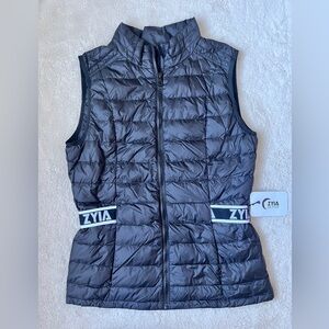 ZYIA Black Quilted Vest